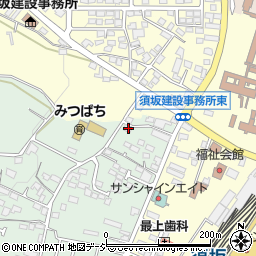 長野県須坂市塩川332周辺の地図