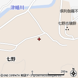 石川県津幡町（河北郡）七野（ク）周辺の地図