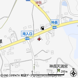 栃木県那須烏山市神長580周辺の地図