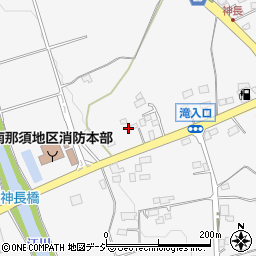 栃木県那須烏山市神長667周辺の地図