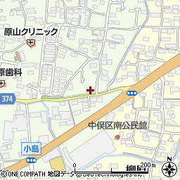 長野県長野市小島216周辺の地図