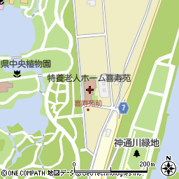 特養老人ホーム喜寿苑周辺の地図