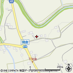 栃木県日光市猪倉297周辺の地図