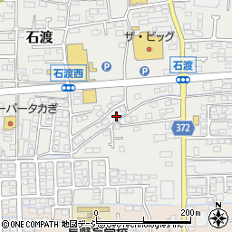 長野県長野市石渡周辺の地図