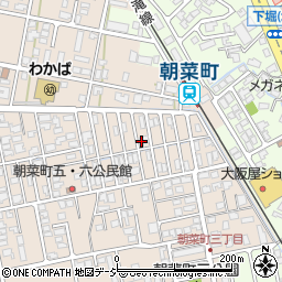 富山県富山市朝菜町26-22周辺の地図