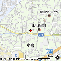 長野県長野市小島249周辺の地図