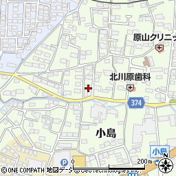 長野県長野市小島257周辺の地図