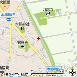 富山県富山市本郷町28-2周辺の地図