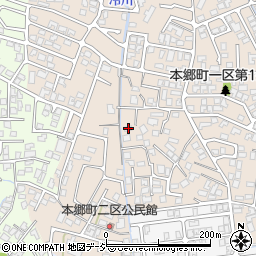 富山県富山市本郷町107周辺の地図