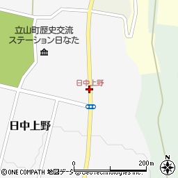 日中上野周辺の地図