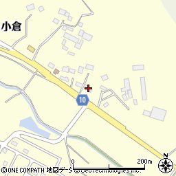 栃木県那須烏山市小倉1199周辺の地図