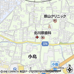長野県長野市小島240周辺の地図