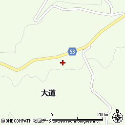 群馬県吾妻郡中之条町大道877周辺の地図