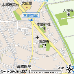 富山県富山市本郷町397周辺の地図
