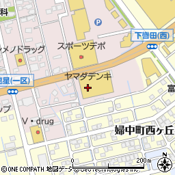 ヤマダデンキテックランドＮｅｗ富山婦中店周辺の地図