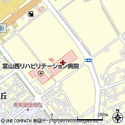 富山西総合病院（藤聖会）周辺の地図
