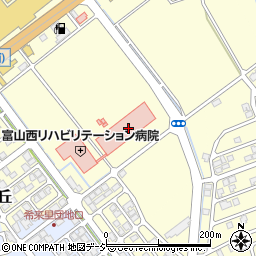 アイン薬局　富山西店周辺の地図