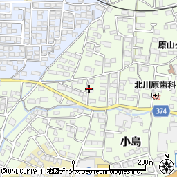 長野県長野市小島271周辺の地図
