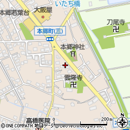 富山県富山市本郷町56周辺の地図