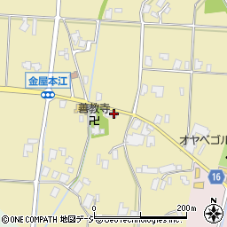 富山県小矢部市金屋本江115周辺の地図