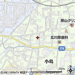 長野県長野市小島265周辺の地図