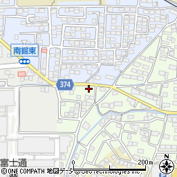 長野県長野市小島328周辺の地図