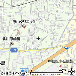 長野県長野市小島401周辺の地図