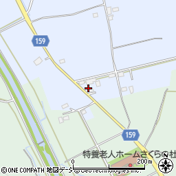 栃木県宇都宮市金田町1周辺の地図