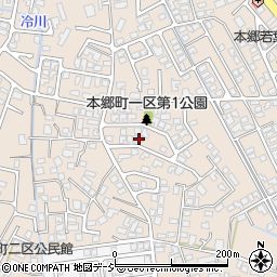 富山県富山市本郷町2周辺の地図