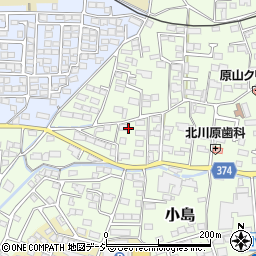 長野県長野市小島276周辺の地図