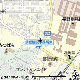 ライジングコンサルタント株式会社　須坂営業所周辺の地図