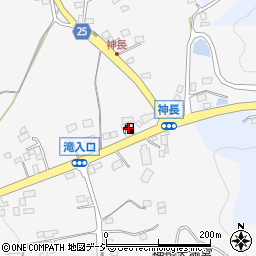 栃木県那須烏山市神長573周辺の地図