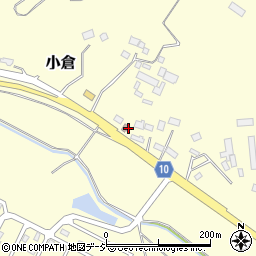 栃木県那須烏山市小倉1179周辺の地図