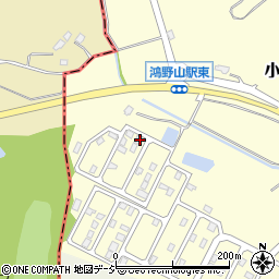 栃木県那須烏山市小倉1086-12周辺の地図