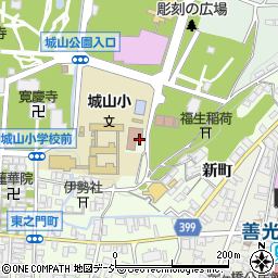 長野県長野市長野東之門町周辺の地図
