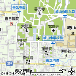 長野県長野市長野（元善町）周辺の地図