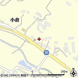 栃木県那須烏山市小倉1181周辺の地図