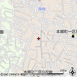 富山県富山市本郷町167周辺の地図