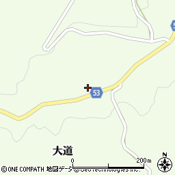 群馬県吾妻郡中之条町大道1103周辺の地図