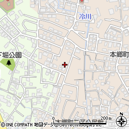 富山県富山市本郷町147-16周辺の地図