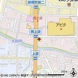 プラージュ　富山店周辺の地図