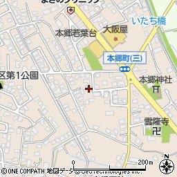 富山県富山市本郷町347-8周辺の地図