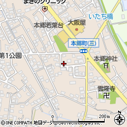 富山県富山市本郷町347周辺の地図