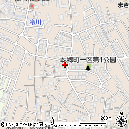 富山県富山市本郷町18-18周辺の地図