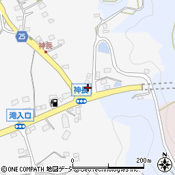 栃木県那須烏山市神長1794周辺の地図