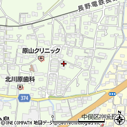 長野県長野市小島407周辺の地図