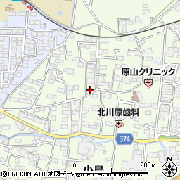長野県長野市小島355周辺の地図