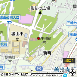 長野県長野市長野箱清水周辺の地図