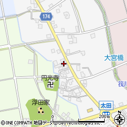 オークスセレモニーホール太田周辺の地図
