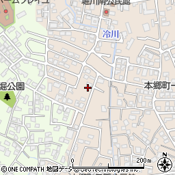 富山県富山市本郷町147-22周辺の地図